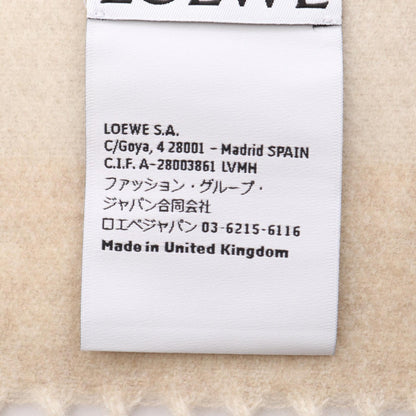 LOEWE Anagram Cashmere Scarf Beige