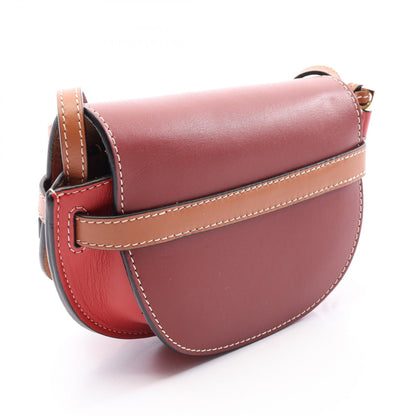 LOEWE Gate Bag Mini Leather Bag Red