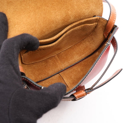 LOEWE Gate Bag Mini Leather Bag Red