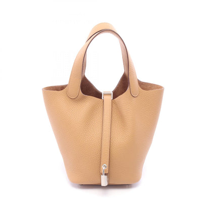 HERMES Picotin Lock PM Taurillon Bag Brown