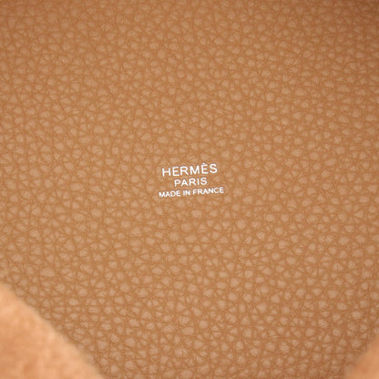 HERMES Picotin Lock PM Taurillon Bag Brown