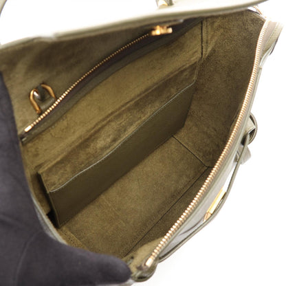 CELINE Belt Bag Micro 2WAY Handbag Khaki