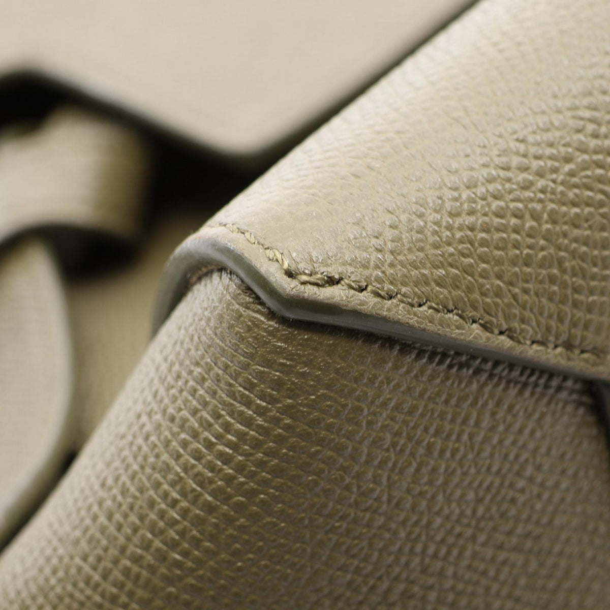 CELINE Belt Bag Micro 2WAY Handbag Khaki