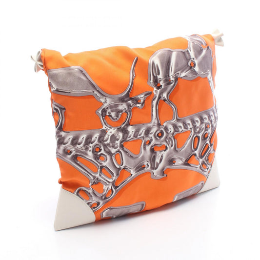 HERMES Silky City PM Silk Orange Multi Shoulder Bag