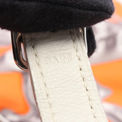 HERMES Silky City PM Silk Orange Multi Shoulder Bag