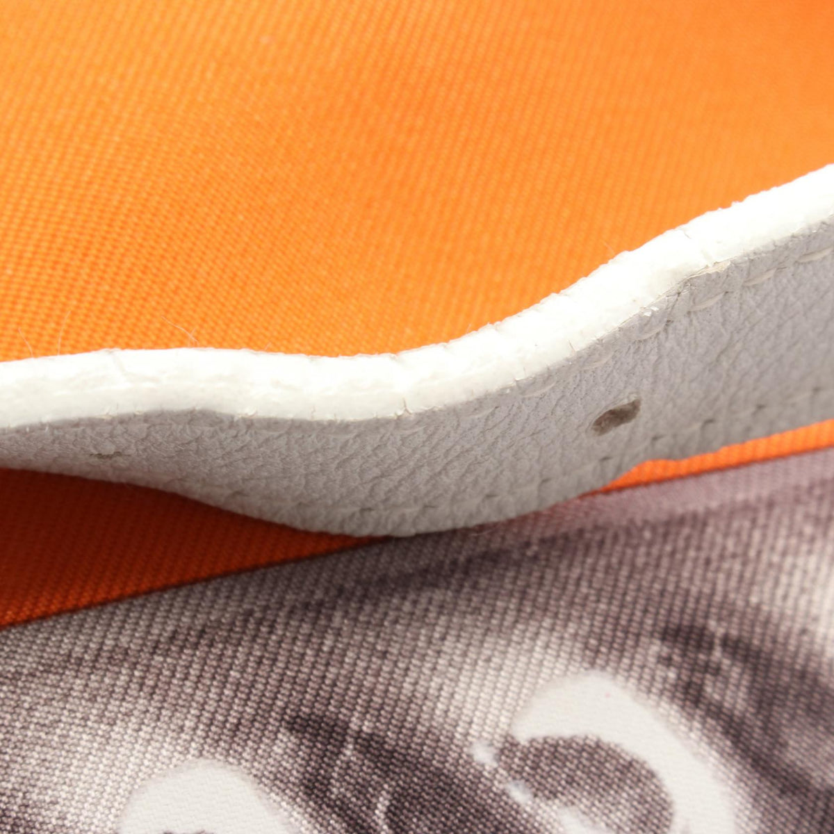 HERMES Silky City PM Silk Orange Multi Shoulder Bag