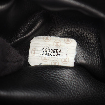 CHANEL Coco Mark Caviar Skin Tote Bag