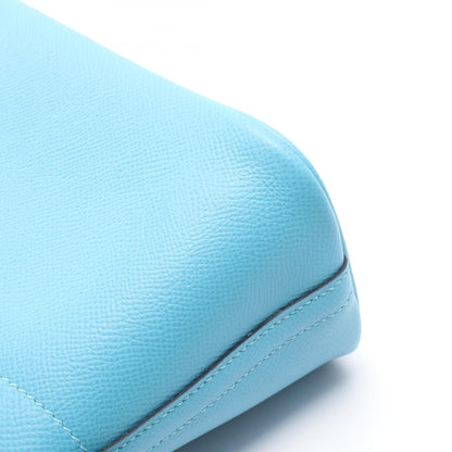 HERMES Bolide 27 Veau Epsom Handbag Blue
