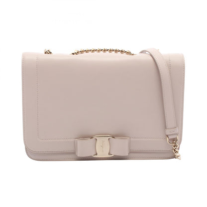 Salvatore Ferragamo Vara Ribbon Bag Beige