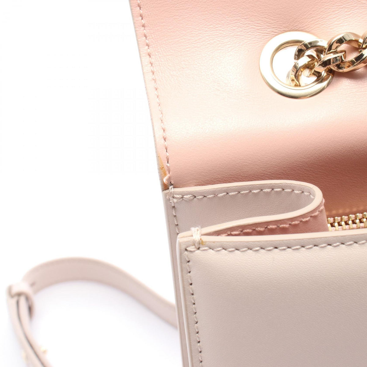 Salvatore Ferragamo Vara Ribbon Bag Beige