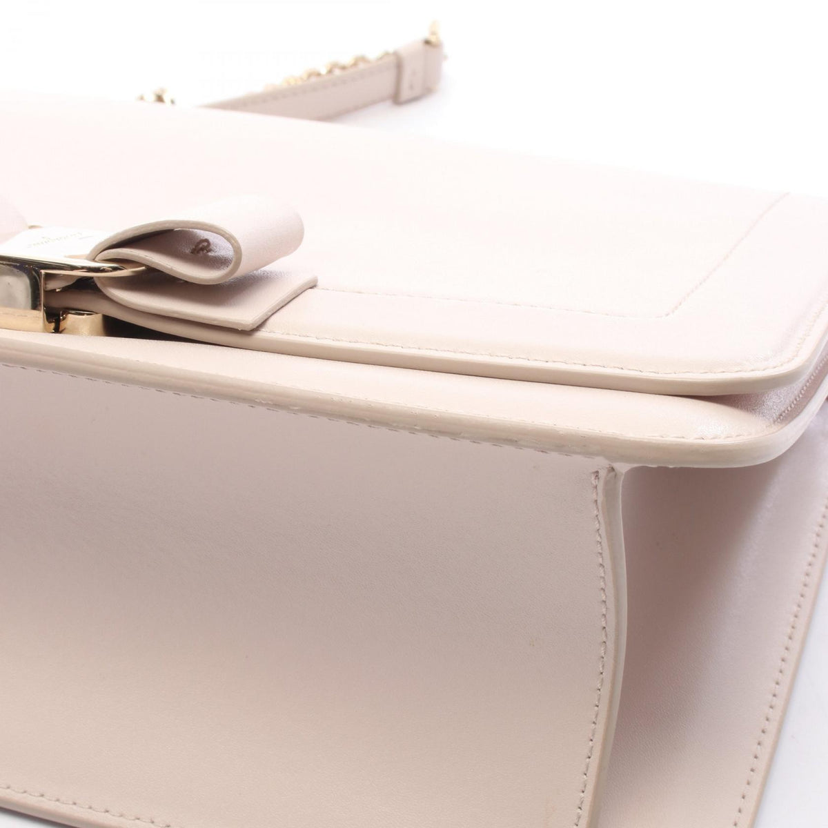 Salvatore Ferragamo Vara Ribbon Bag Beige