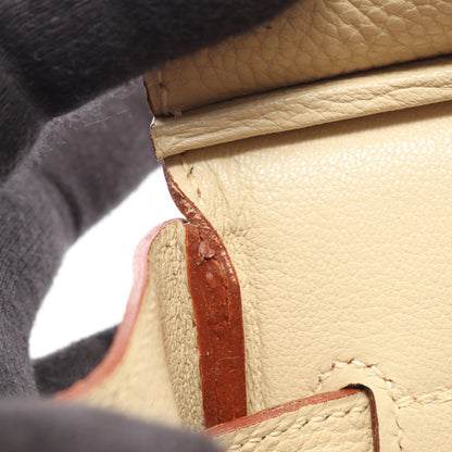 HERMES Birkin 30 Parchment Togo Handle Bag