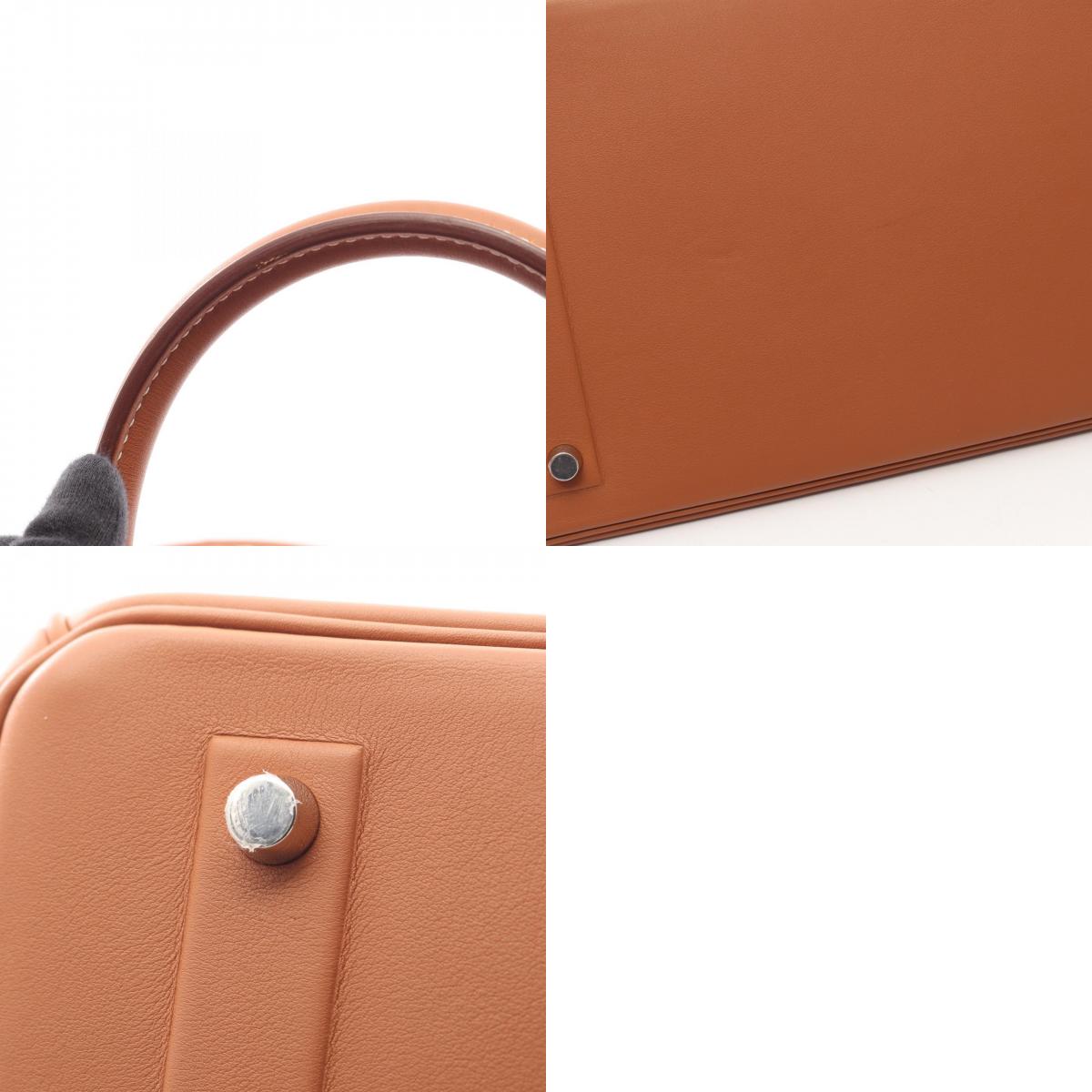 HERMES Shadow Birkin 35 Veau Handle Bag