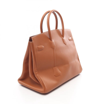 HERMES Shadow Birkin 35 Veau Handle Bag