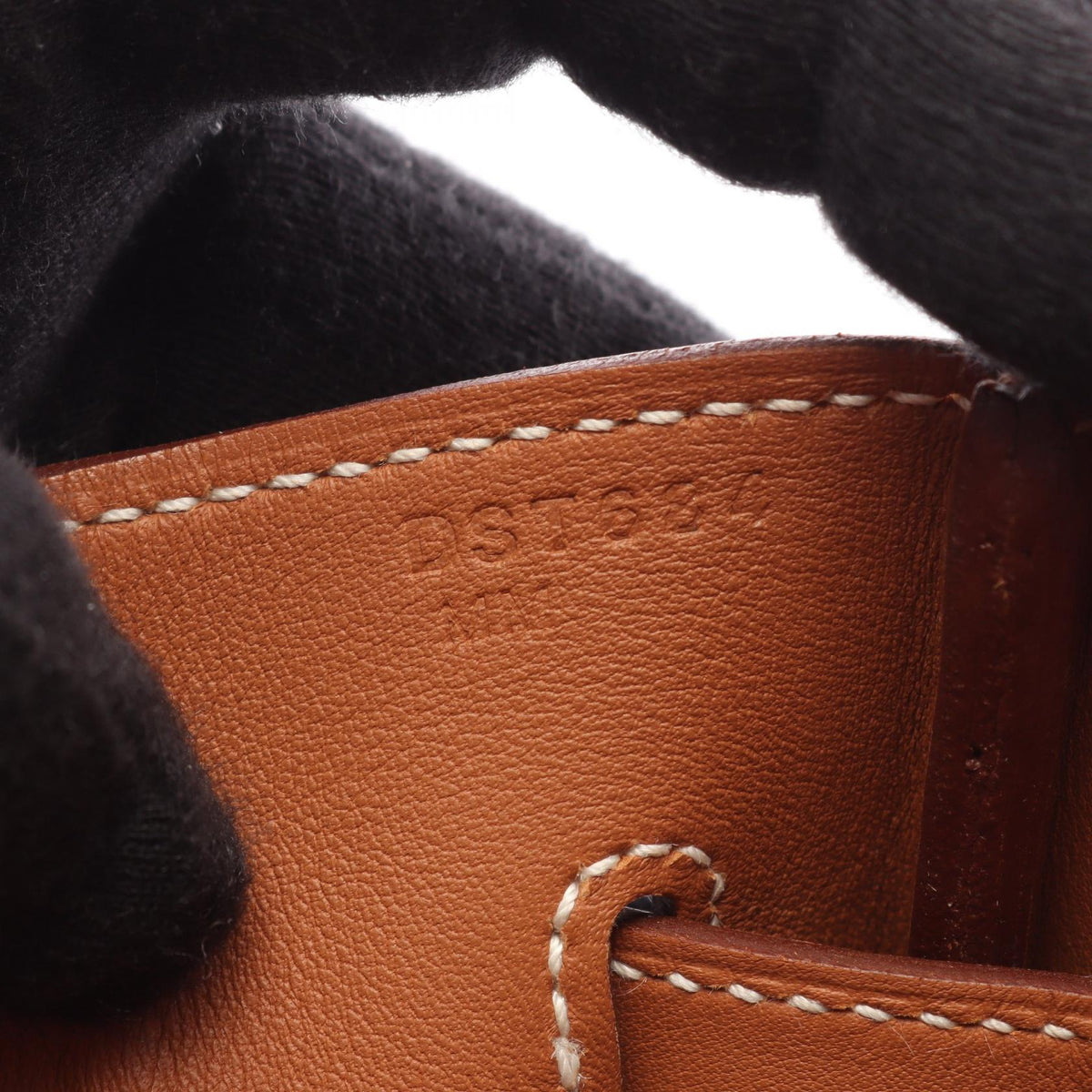 HERMES Shadow Birkin 35 Veau Handle Bag