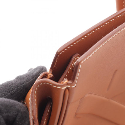 HERMES Shadow Birkin 35 Veau Handle Bag