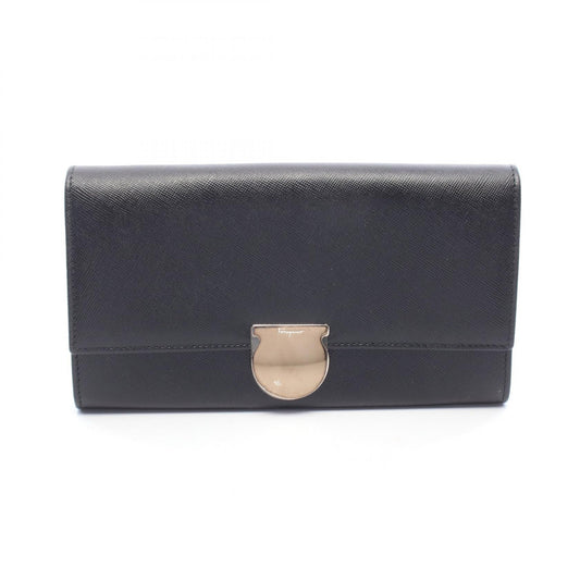 Salvatore Ferragamo Gancini Leather Wallet