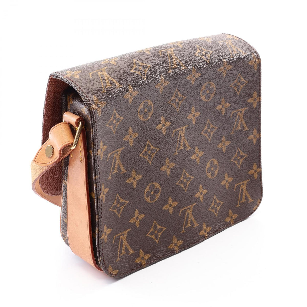 LOUIS VUITTON Cartouchiere MM Bag Brown