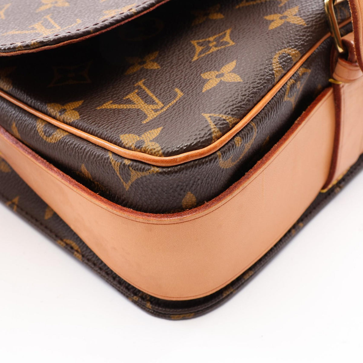 LOUIS VUITTON Cartouchiere MM Bag Brown