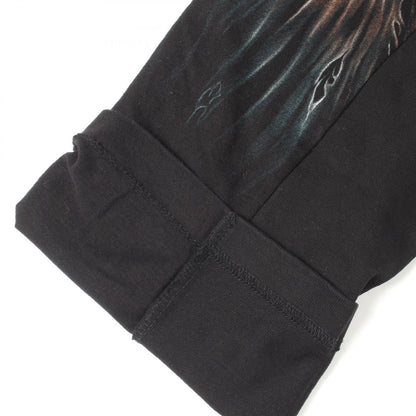 BALENCIAGA LTD Reconstructed Cotton Black Multi Hoodie Size 2