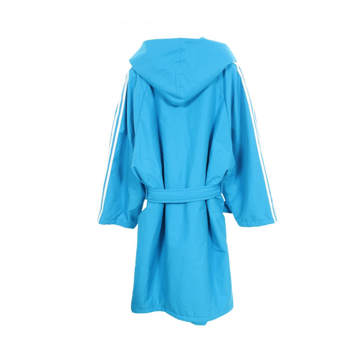 BALENCIAGA x adidas Trefoil Hooded Padded Coat Blue Size L