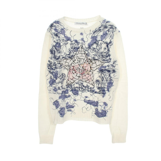 Dior Around The World Cashmere Sweater Size 36