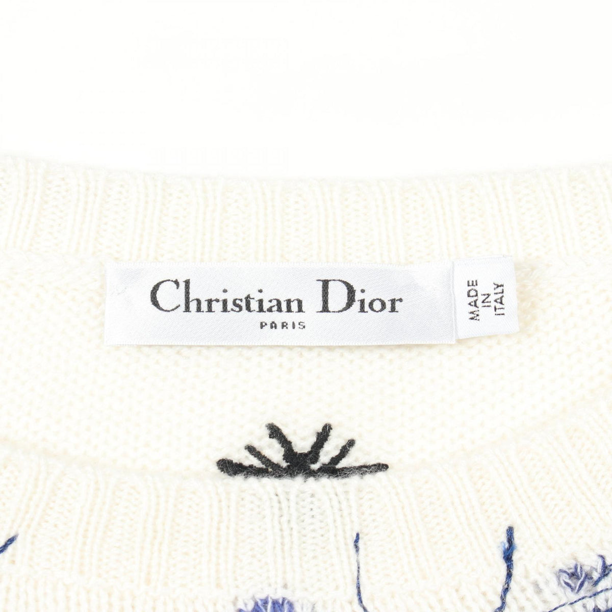 Dior Around The World Cashmere Sweater Size 36