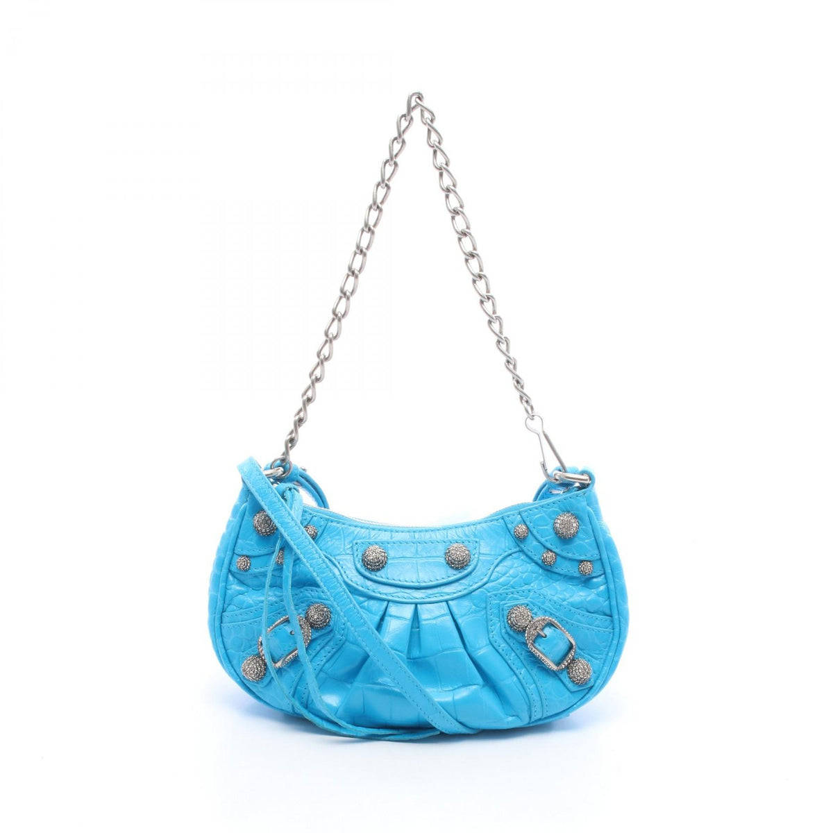BALENCIAGA LE CAGOLE MINI BB Bag Blue