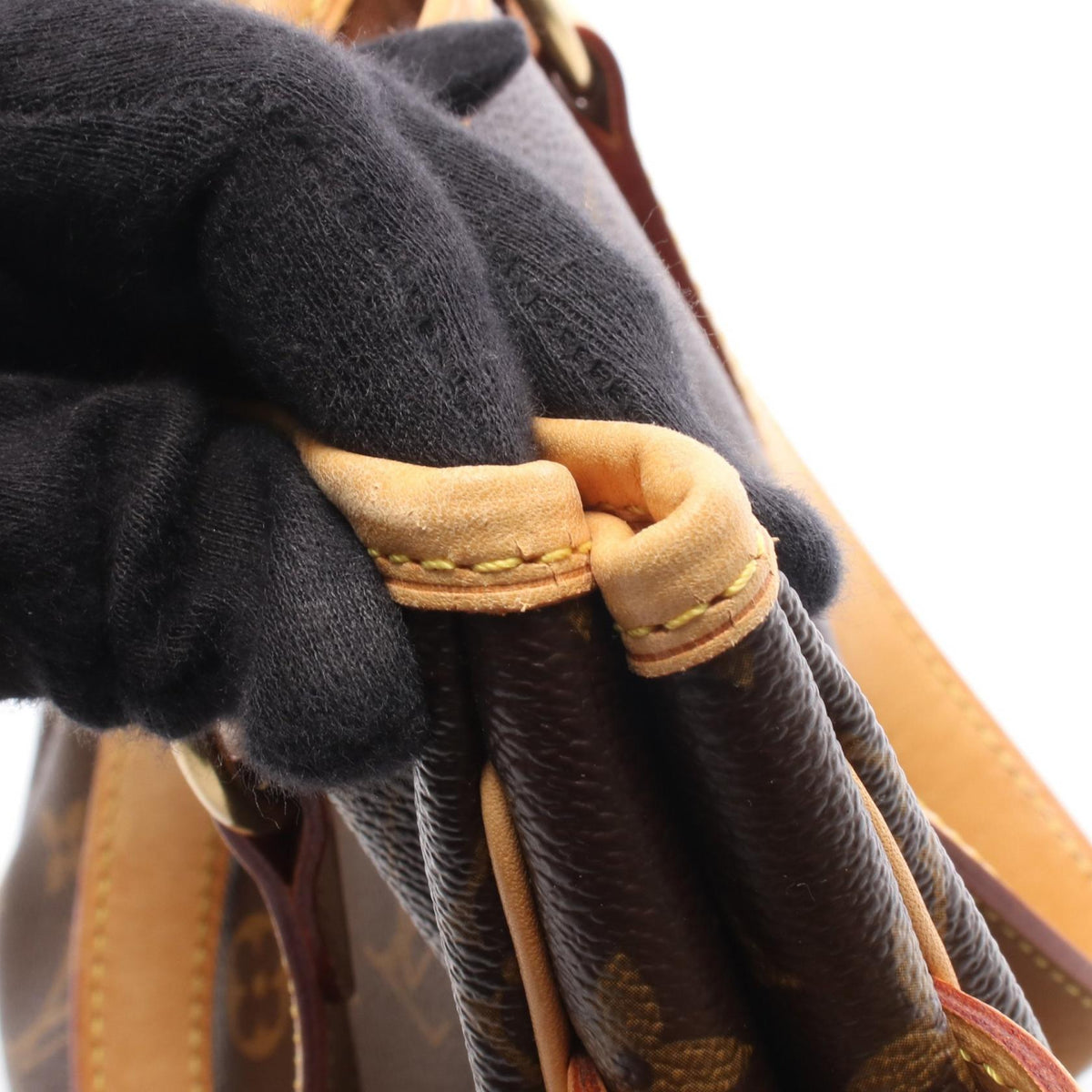 LOUIS VUITTON Batignolles Canvas Handbag