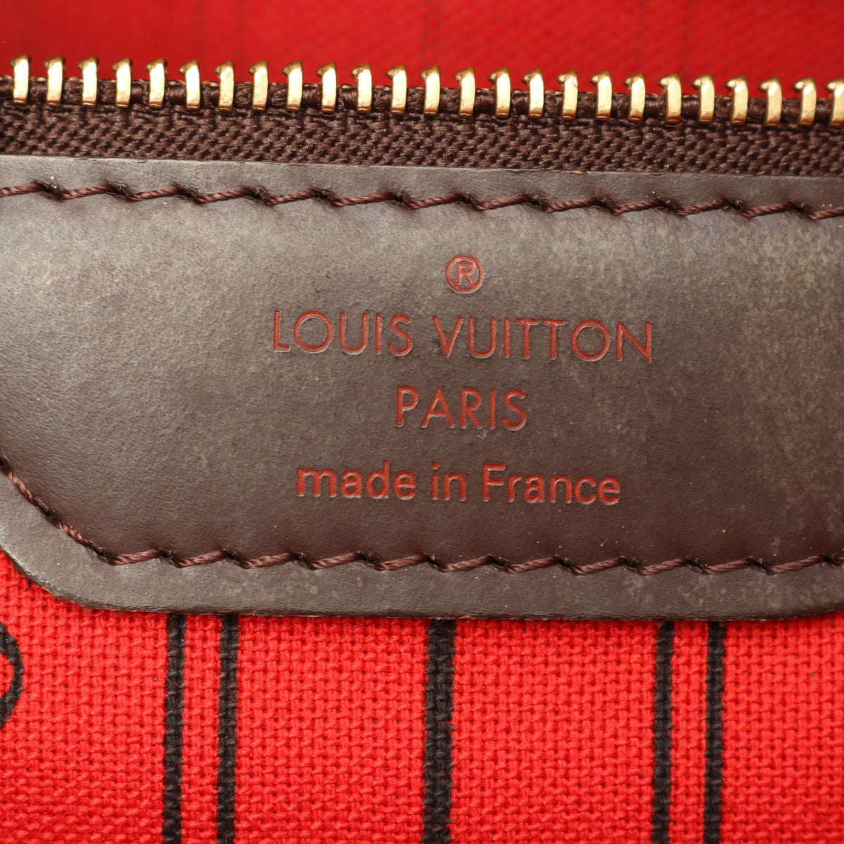 LOUIS VUITTON Neverfull MM Damier Tote Bag