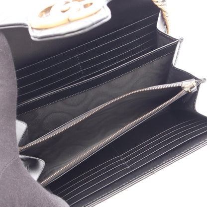 GUCCI GG Marmont Leather Bag Black