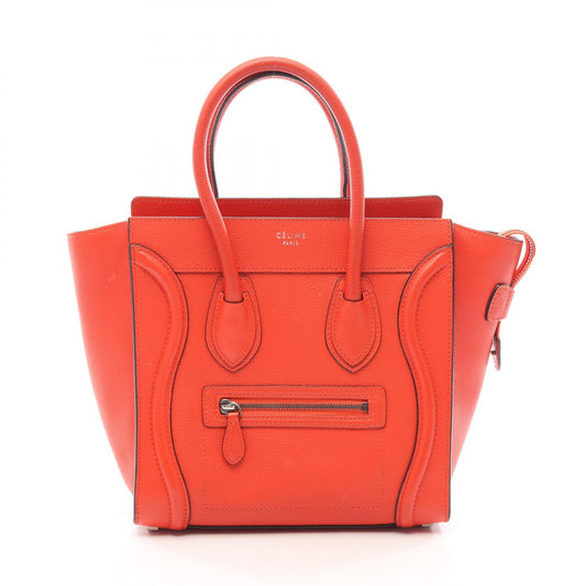 CELINE Luggage Micro Shopper Tote Bag