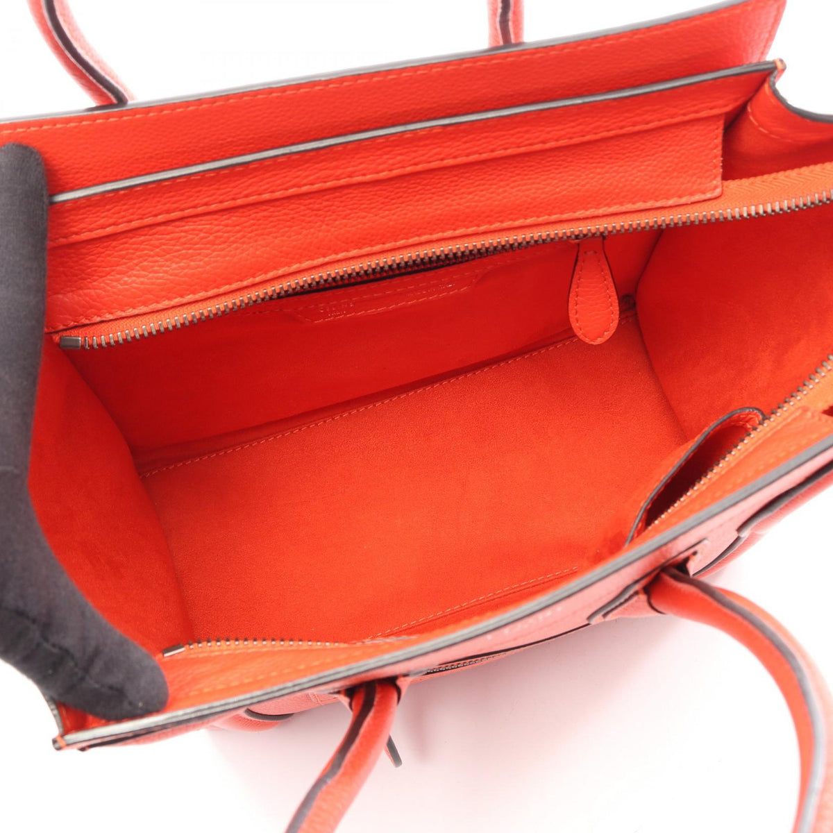 CELINE Luggage Micro Shopper Tote Bag