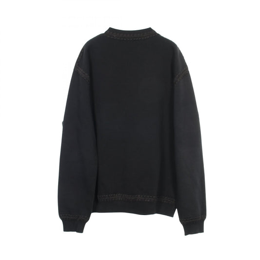 DOLCE & GABBANA Seahorse Beaded Sweatshirt Black Size 52