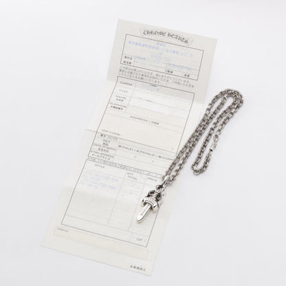 CHROME HEARTS Double Dagger Paperchain Necklace