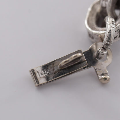 CHROME HEARTS Double Dagger Paperchain Necklace