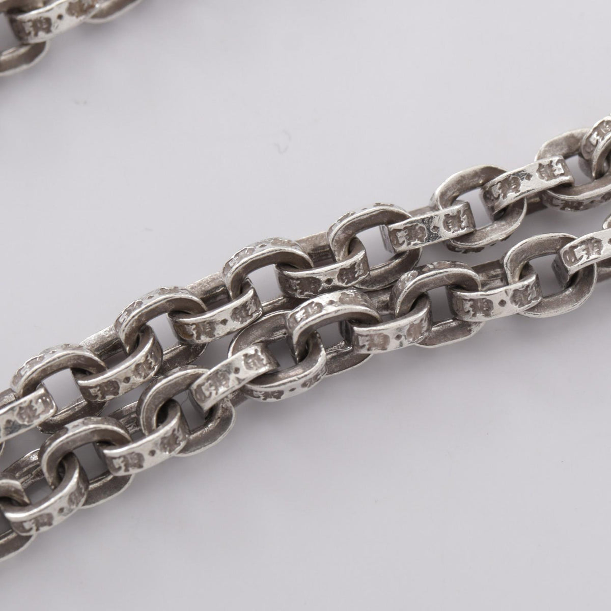 CHROME HEARTS Double Dagger Paperchain Necklace