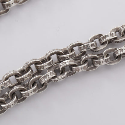 CHROME HEARTS Double Dagger Paperchain Necklace