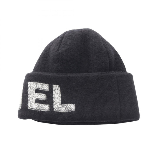 CHANEL Logo Wool Cashmere Knit Hat