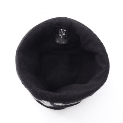 CHANEL Logo Wool Cashmere Knit Hat