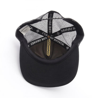 CHROME HEARTS Foti Horseshoe Trucker Cap Black Size ONE SIZE