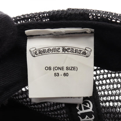 CHROME HEARTS Foti Horseshoe Trucker Cap Black Size ONE SIZE