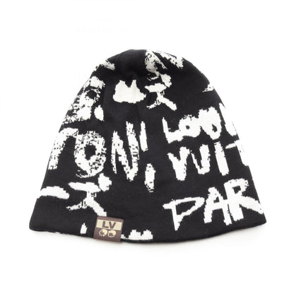 LOUIS VUITTON x NIGO Scribble Reversible Beanie Size S
