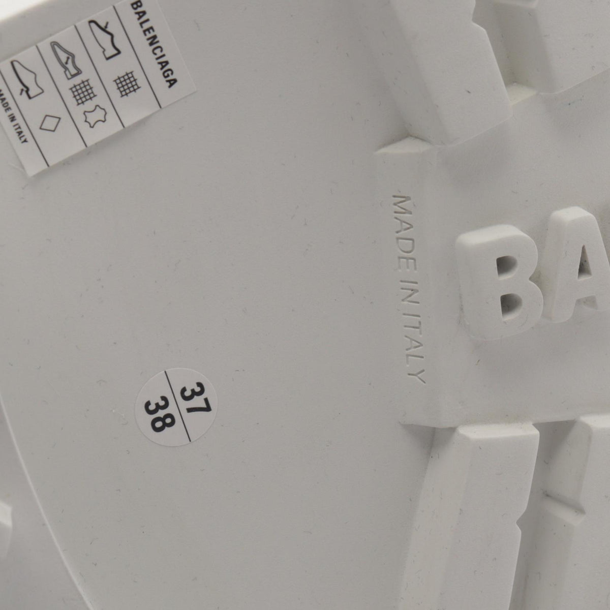 BALENCIAGA ALASKA Fabric Low Boots White Size 37