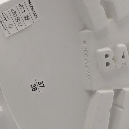 BALENCIAGA ALASKA Fabric Low Boots White Size 37