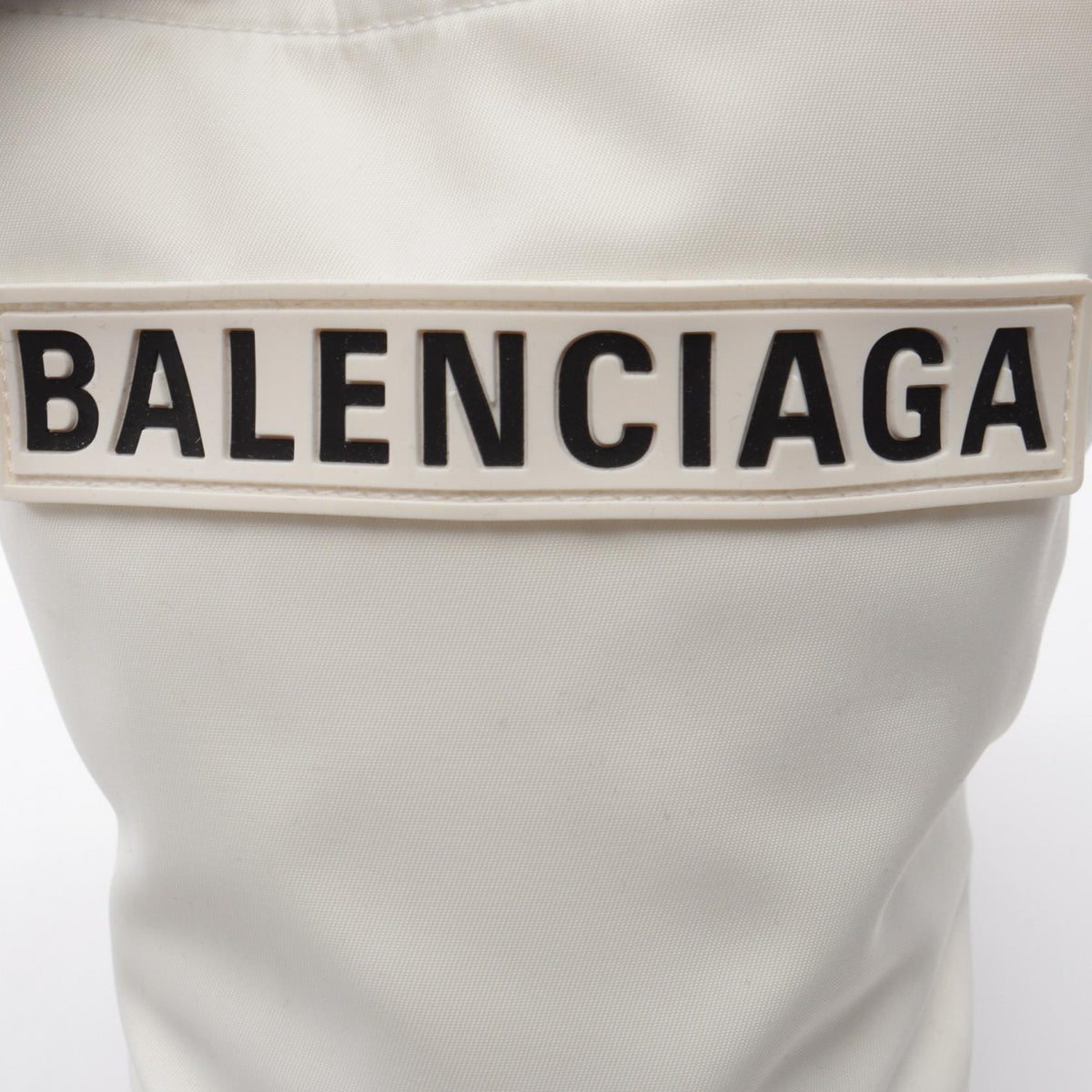 BALENCIAGA ALASKA Fabric Low Boots White Size 37