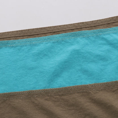 FENDI Striped Nylon Camisole Blue Size 38