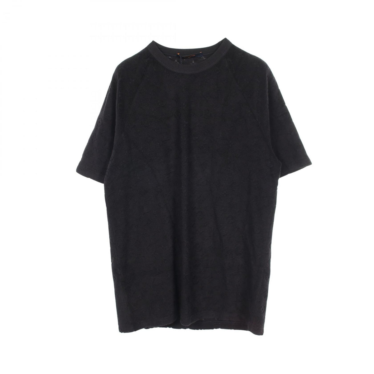 LOUIS VUITTON Monogram Toweling T-Shirt Black Size L