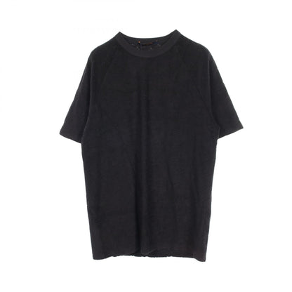 LOUIS VUITTON Monogram Toweling T-Shirt Black Size L