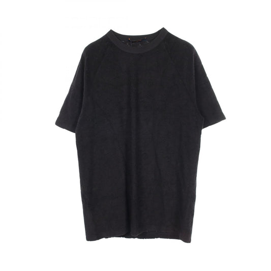 LOUIS VUITTON Monogram Toweling T-Shirt Black Size L